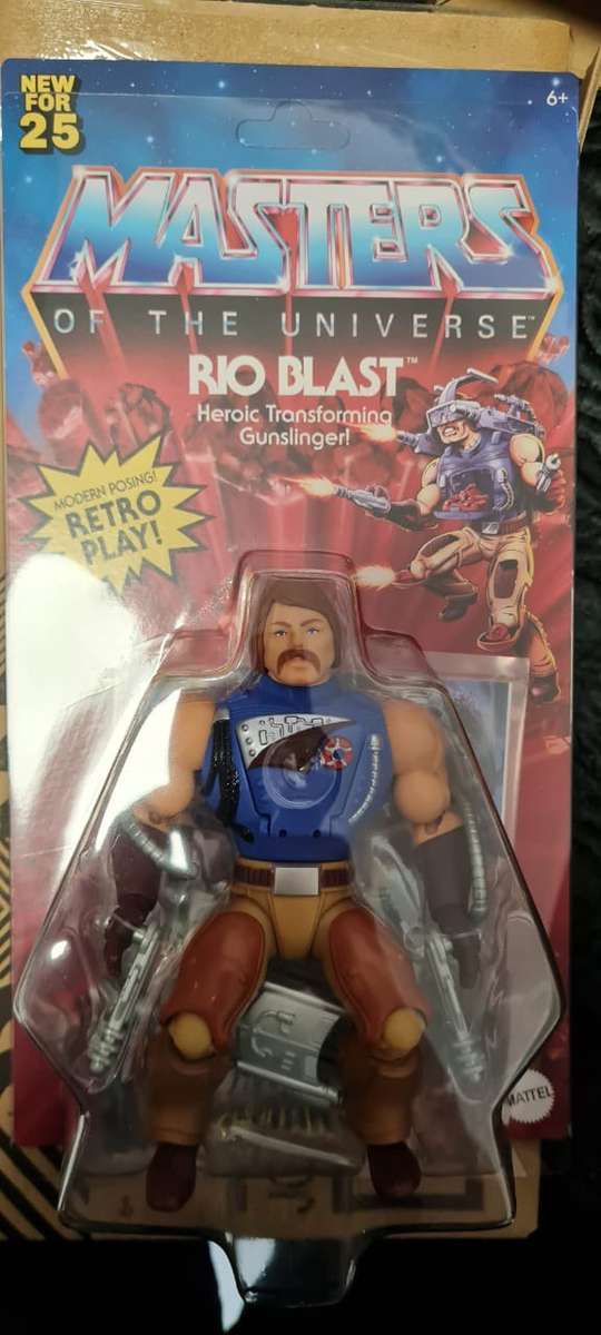 Rio Blast Vintage Masters Of The Universe mattel creation exclusive Motuc He-man motu origins