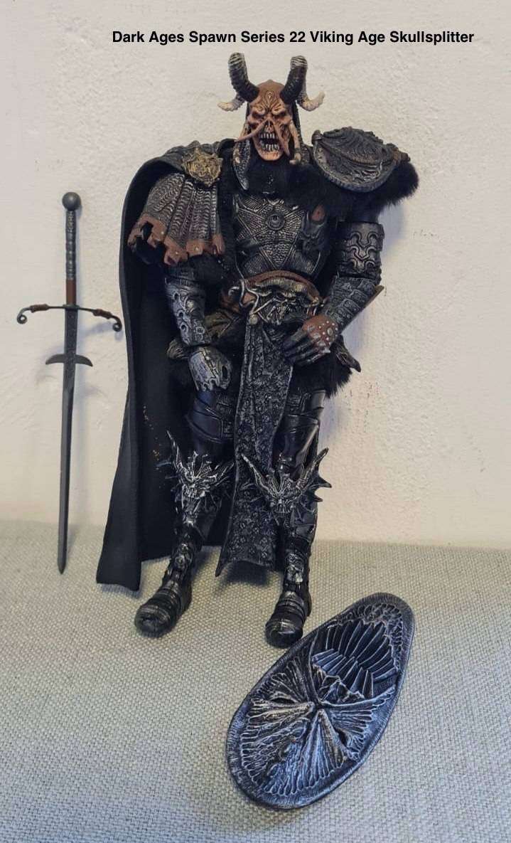 McFarlane Toys Spawn Dark Ages Viking Age series 22 Skullsplitter