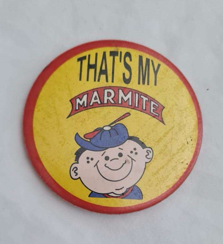 MARMITE VINTAGE PIN