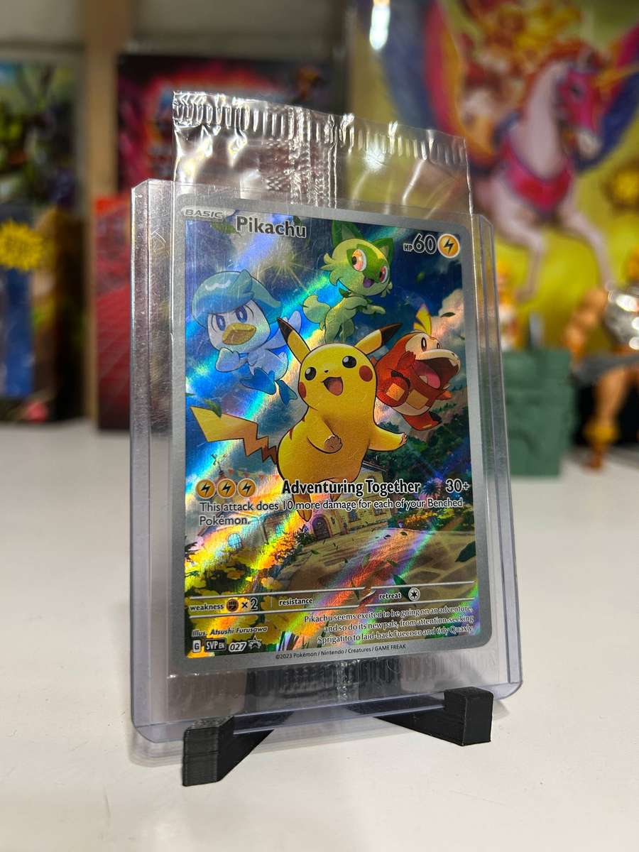 Pikachu 027 Scarlet & Violet Pokemon Card English Mint Switch sealed