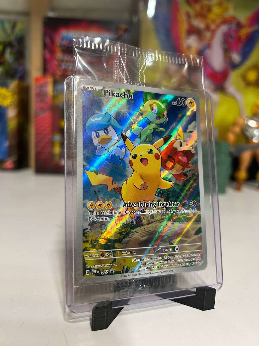 Pikachu 027 Scarlet & Violet Pokemon Card English Mint Switch sealed
