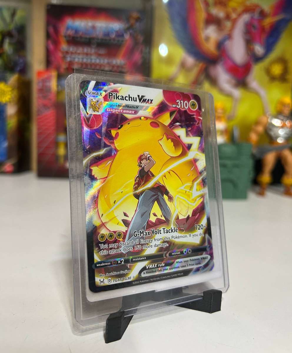 Pokémon Pikachu TCG VMAX Card TG17/TG30