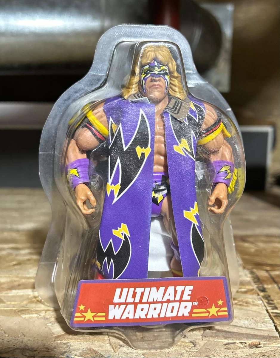 Ultimate Warrior Mattel Retro WWE Superstars Action Figure Masters of the Universe Origins