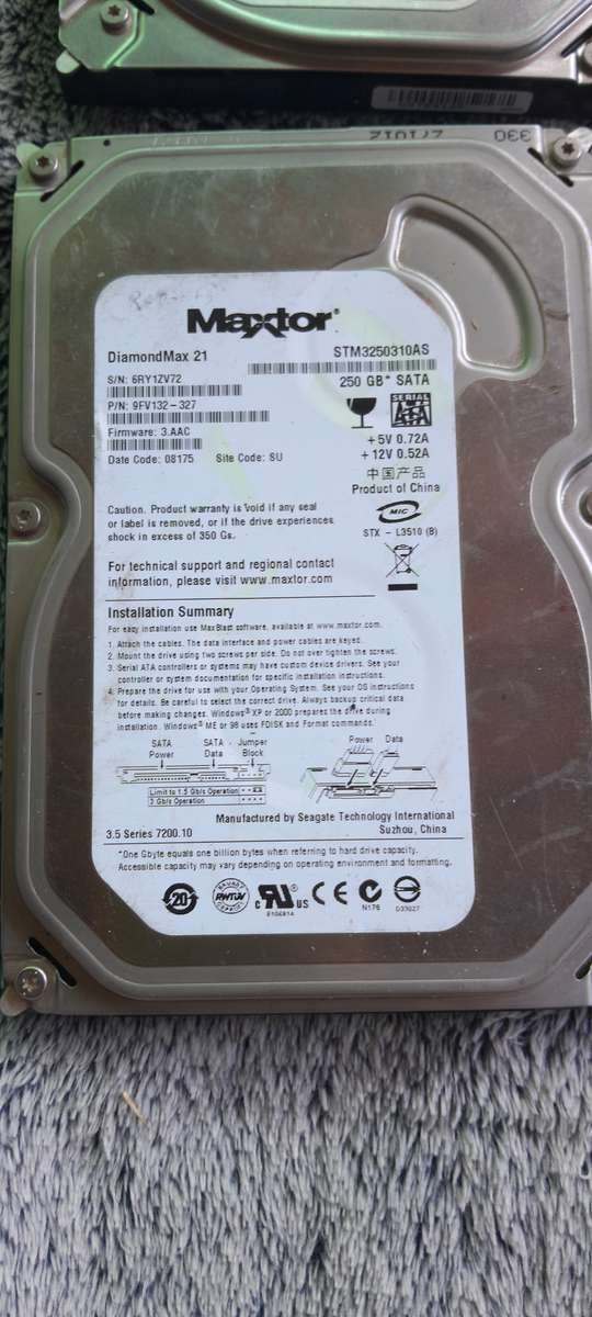 *** HARD DRIVE JOBLOT ***