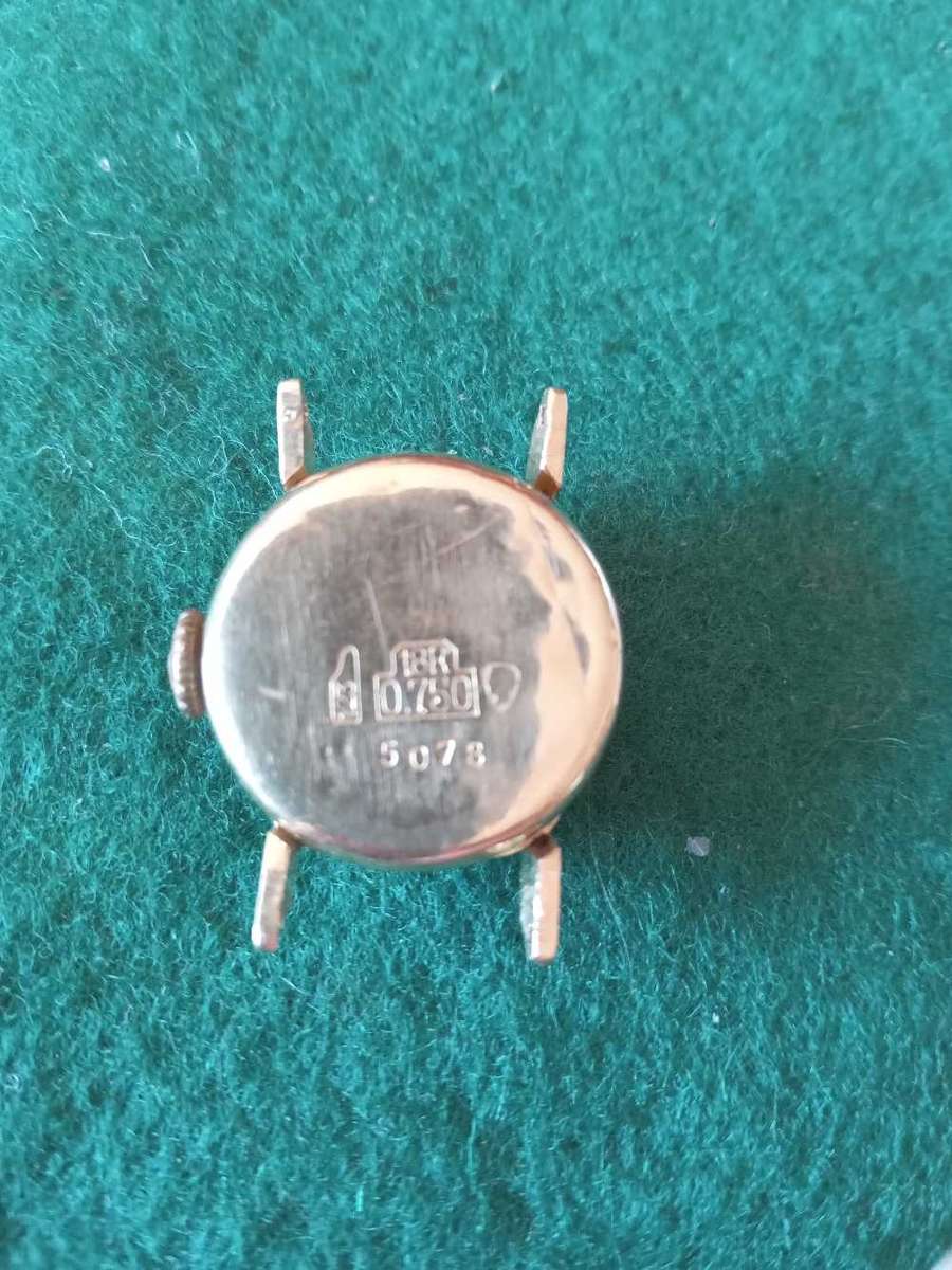 Vintage 18ct Gold Wrist Watch