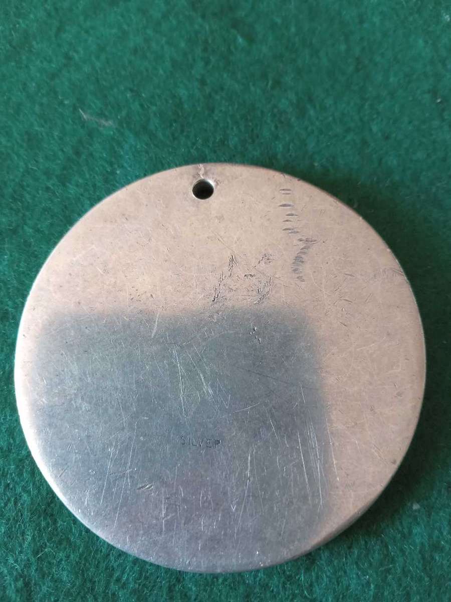 Sterling Silver William Harvey Medallion