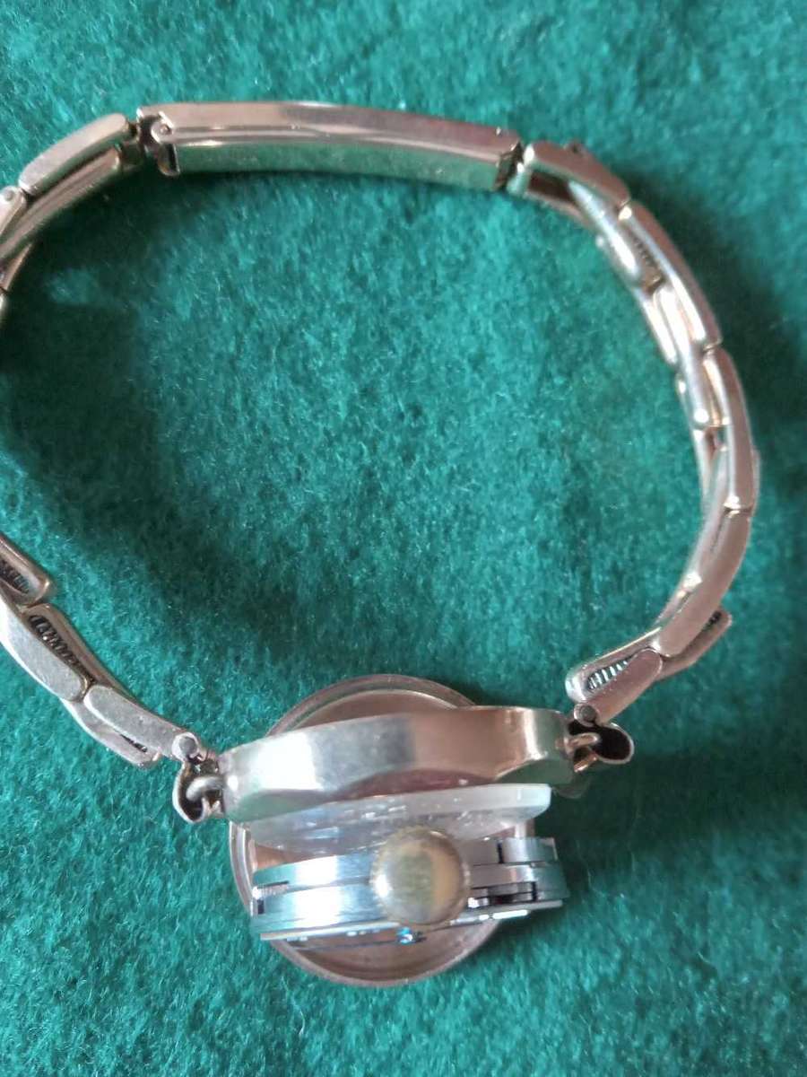 Vintage 9ct Rose Gold Ladies Wrist Watch