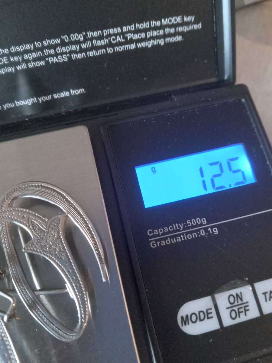 Vintage Sterling Silver Brooch