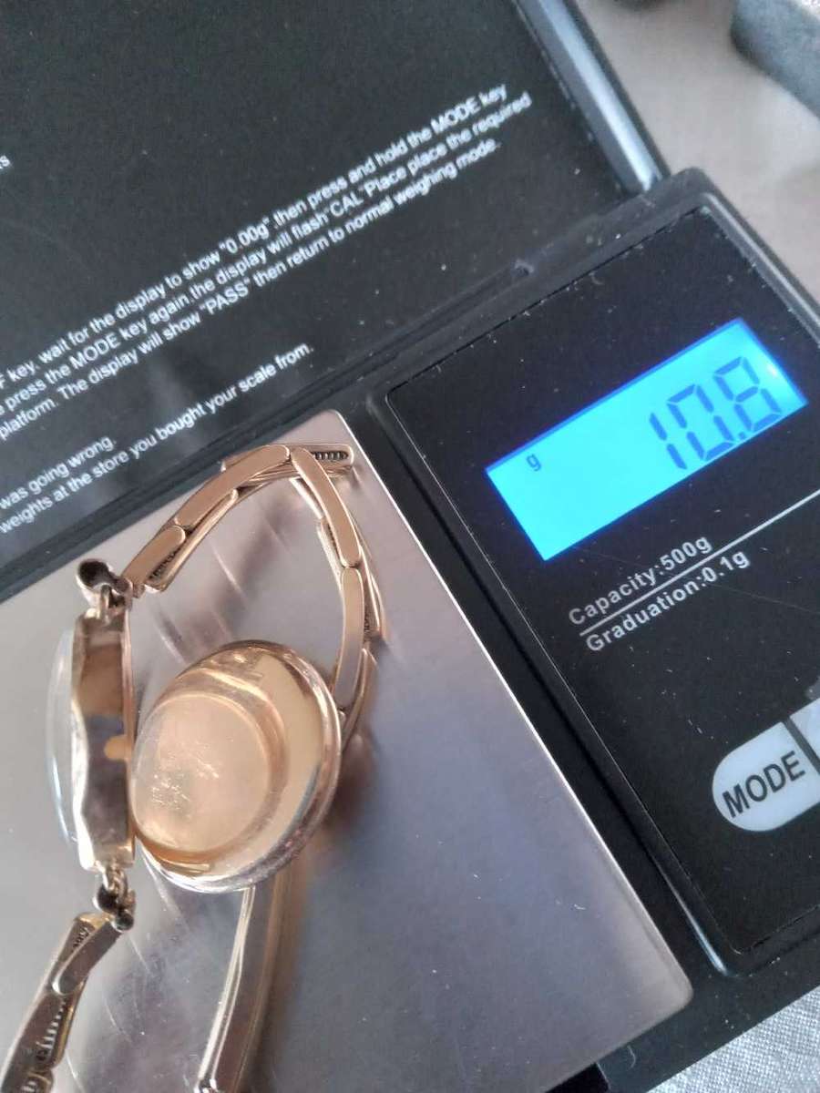 Vintage 9ct Rose Gold Ladies Wrist Watch