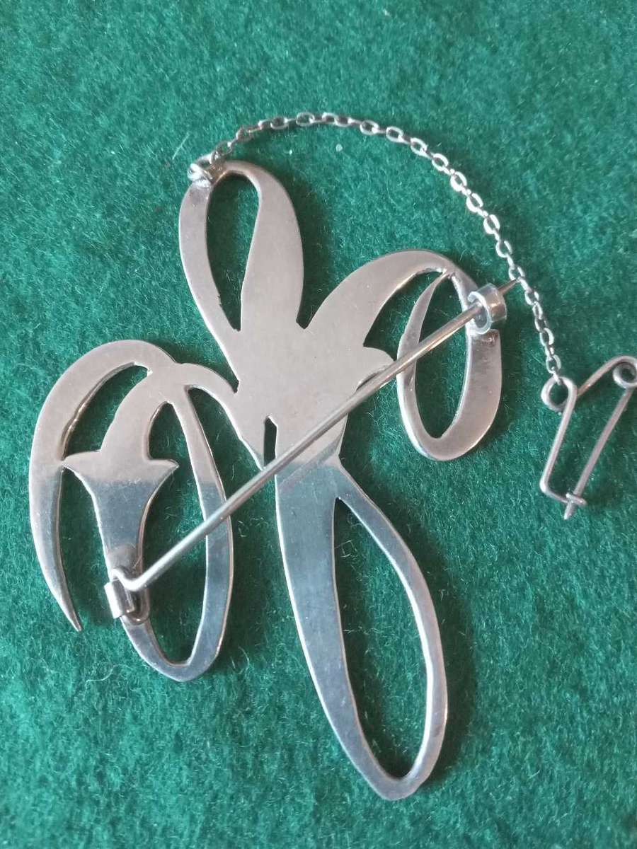 Vintage Sterling Silver Brooch
