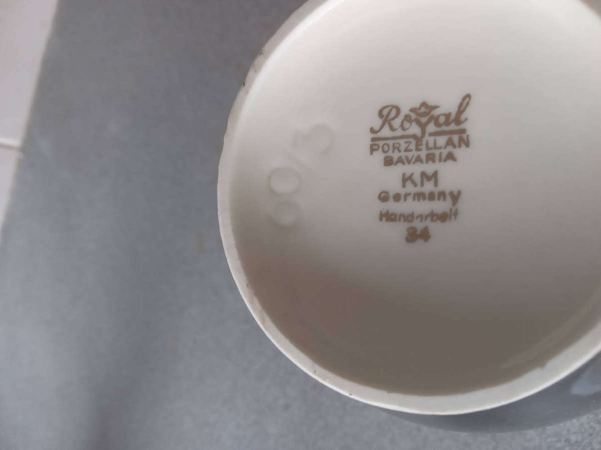 Vintage Royal Bavarian Porcelain Vase