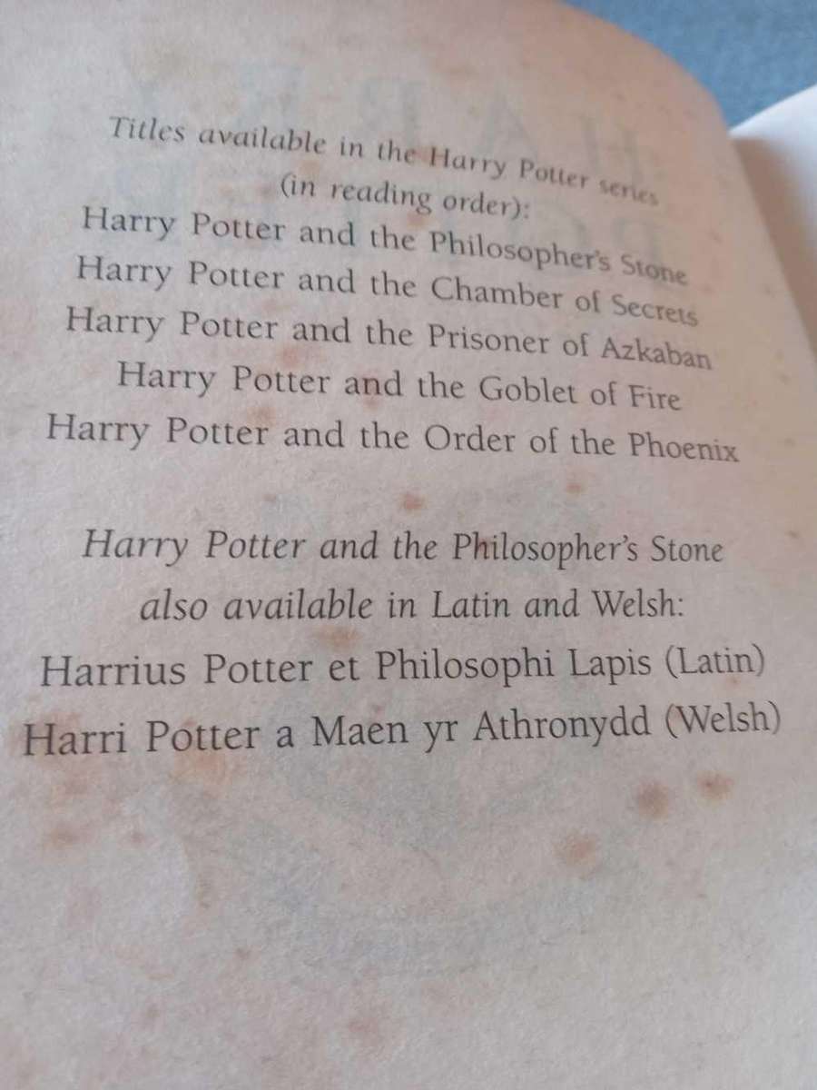 Rare Harry Potter And The Order Of The Phoenix - (First Edition)