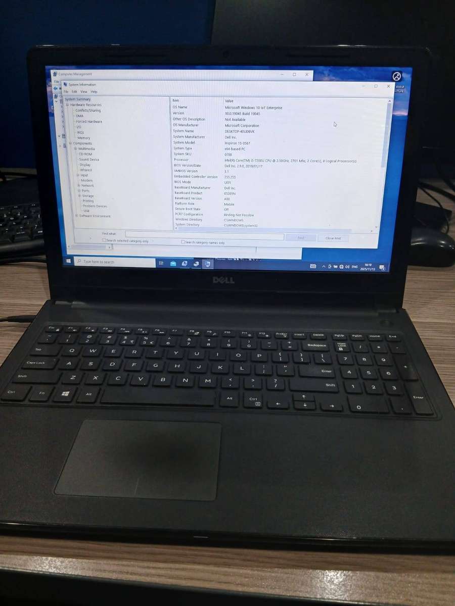 Dell Inspiron 15-3567 Notebook |Intel Core i5 7200U @2.50GHz | 8GB DDR4 Ram I 128GB SSD | 15.6 LCD