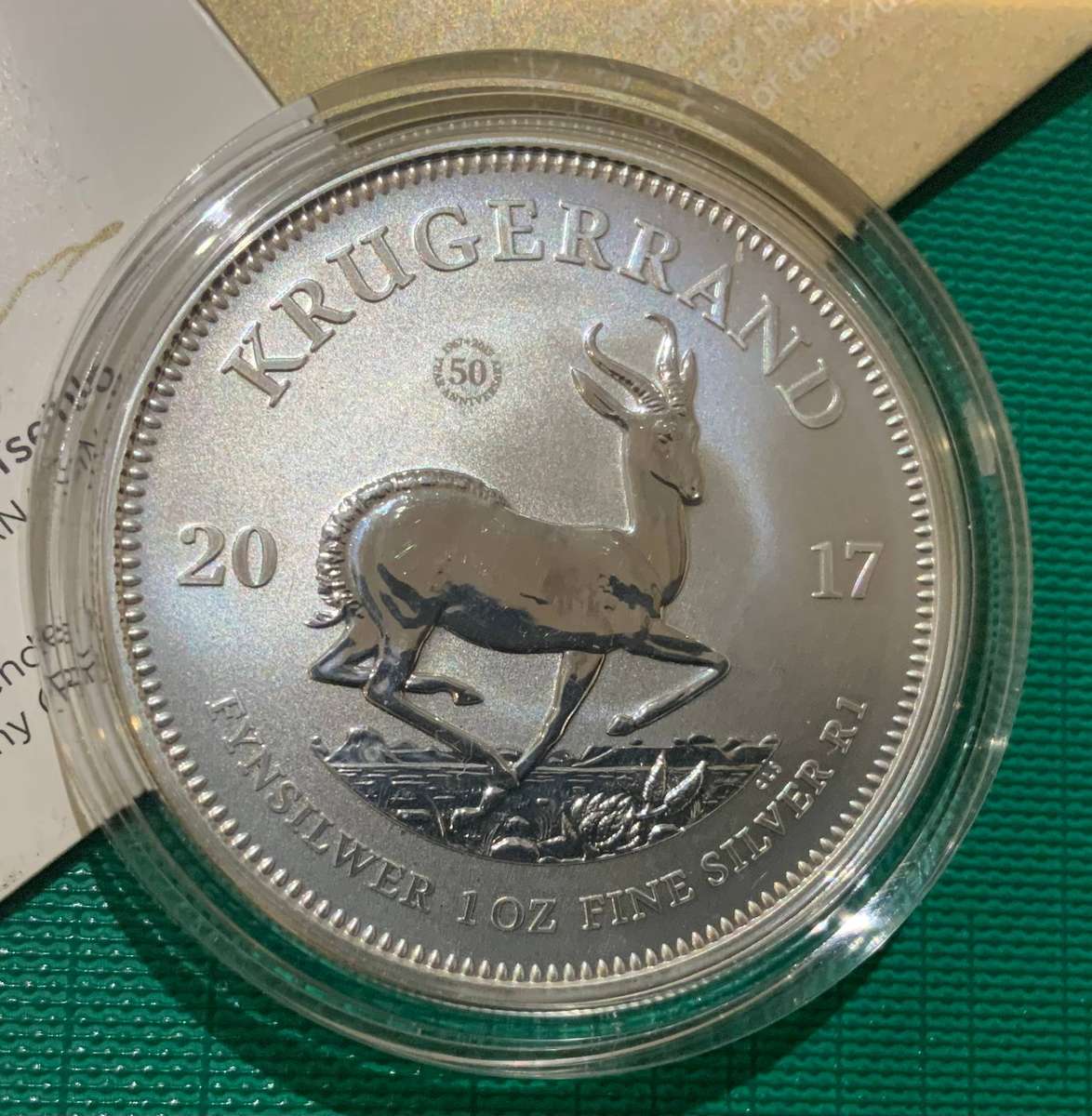 2017 Silver Kruger Rand