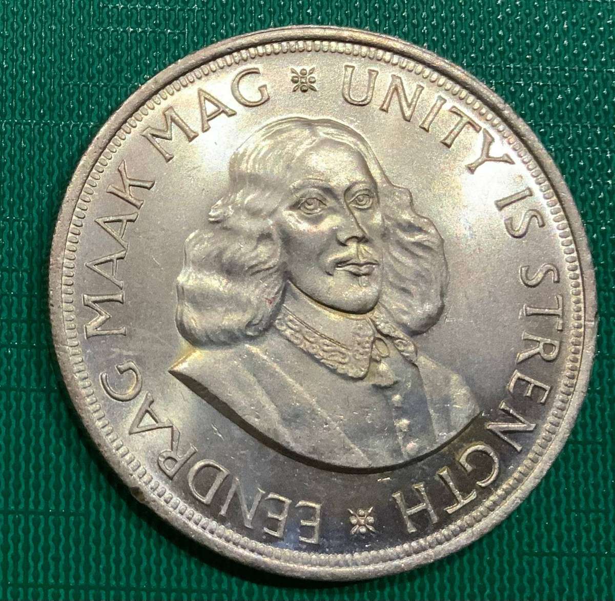South Africa 1963 Silver 50c Coin
