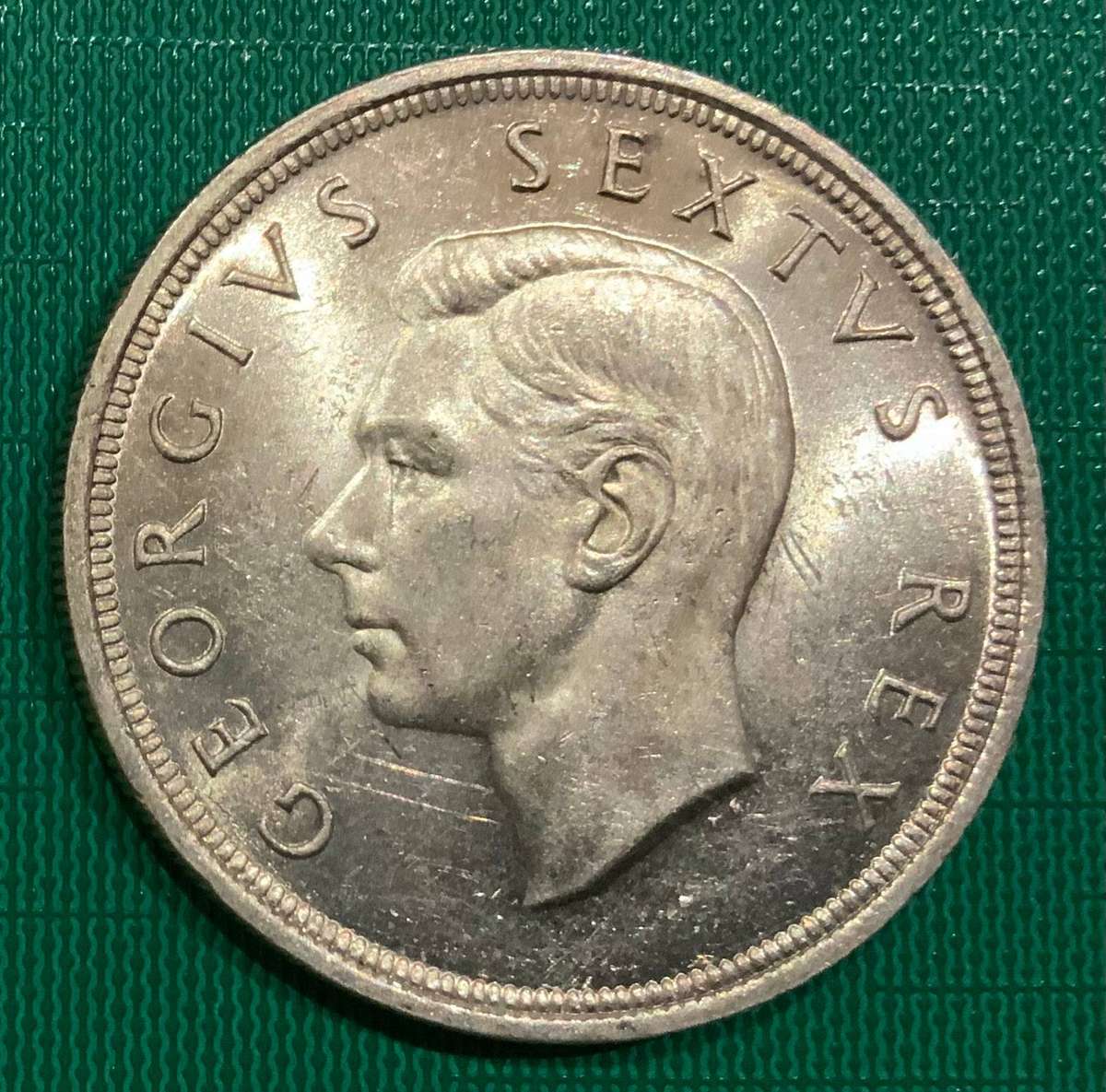 1948 South Africa 5 Shilling Coin