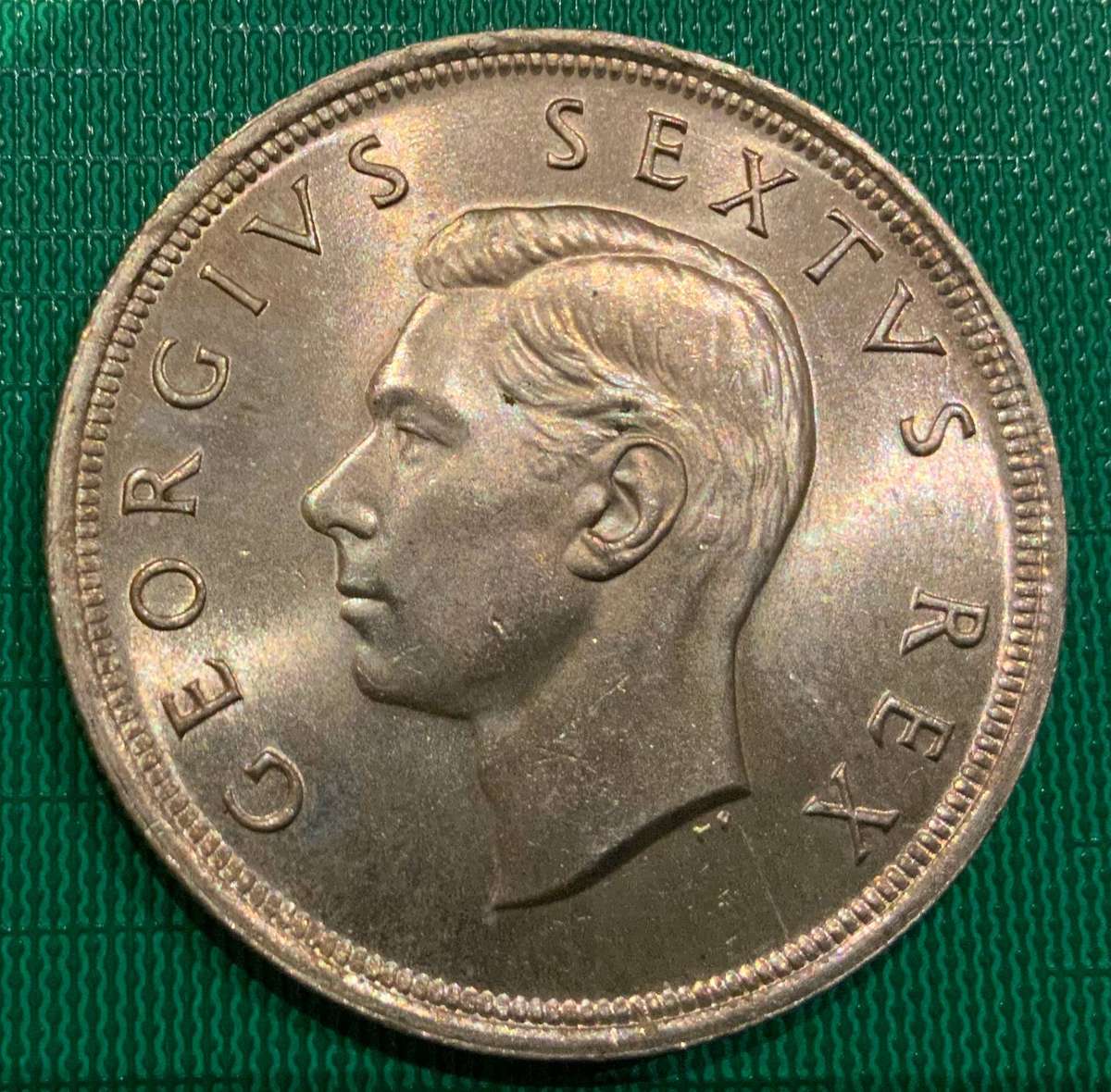 1952 South Africa 5 Shilling Coin