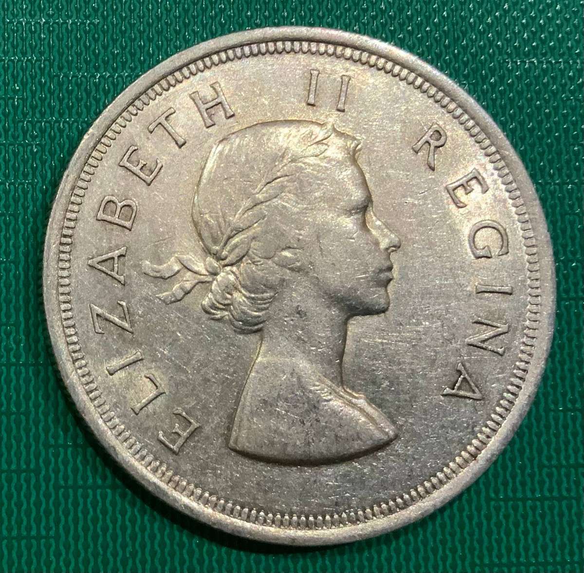 1953 South Africa 5 Shilling Coin