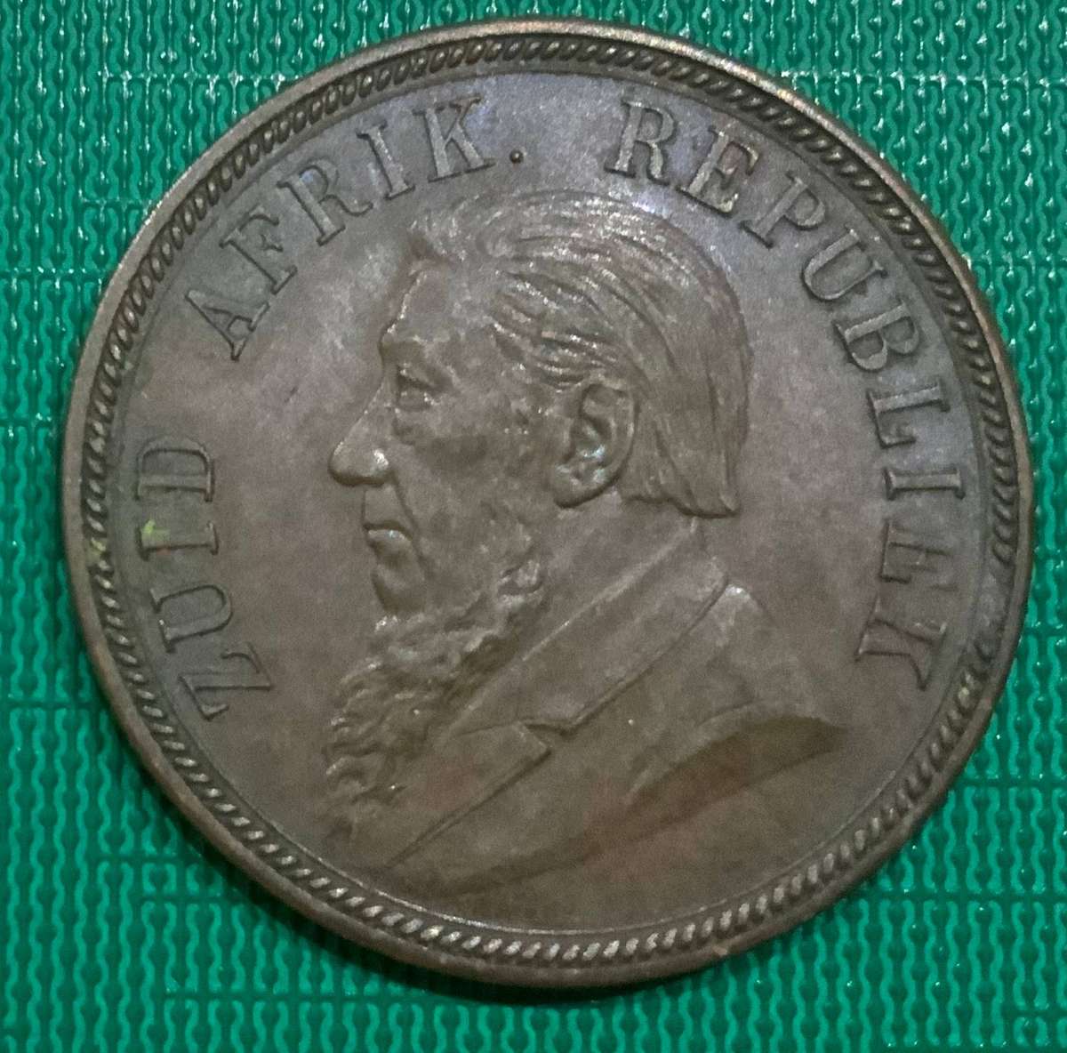 1892 ZAR 1 Penny