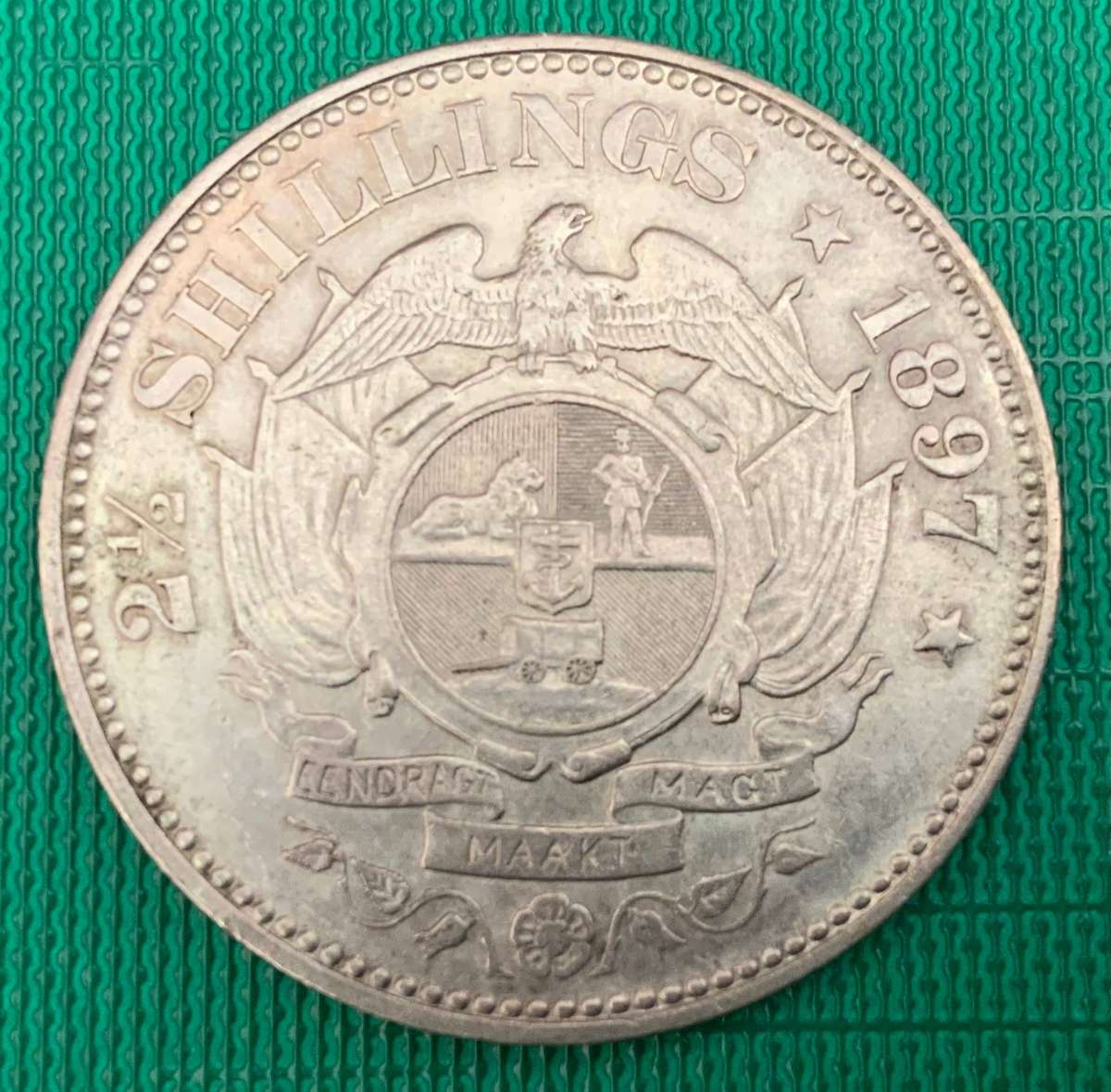 ZAR 1897 2.5 Shilling