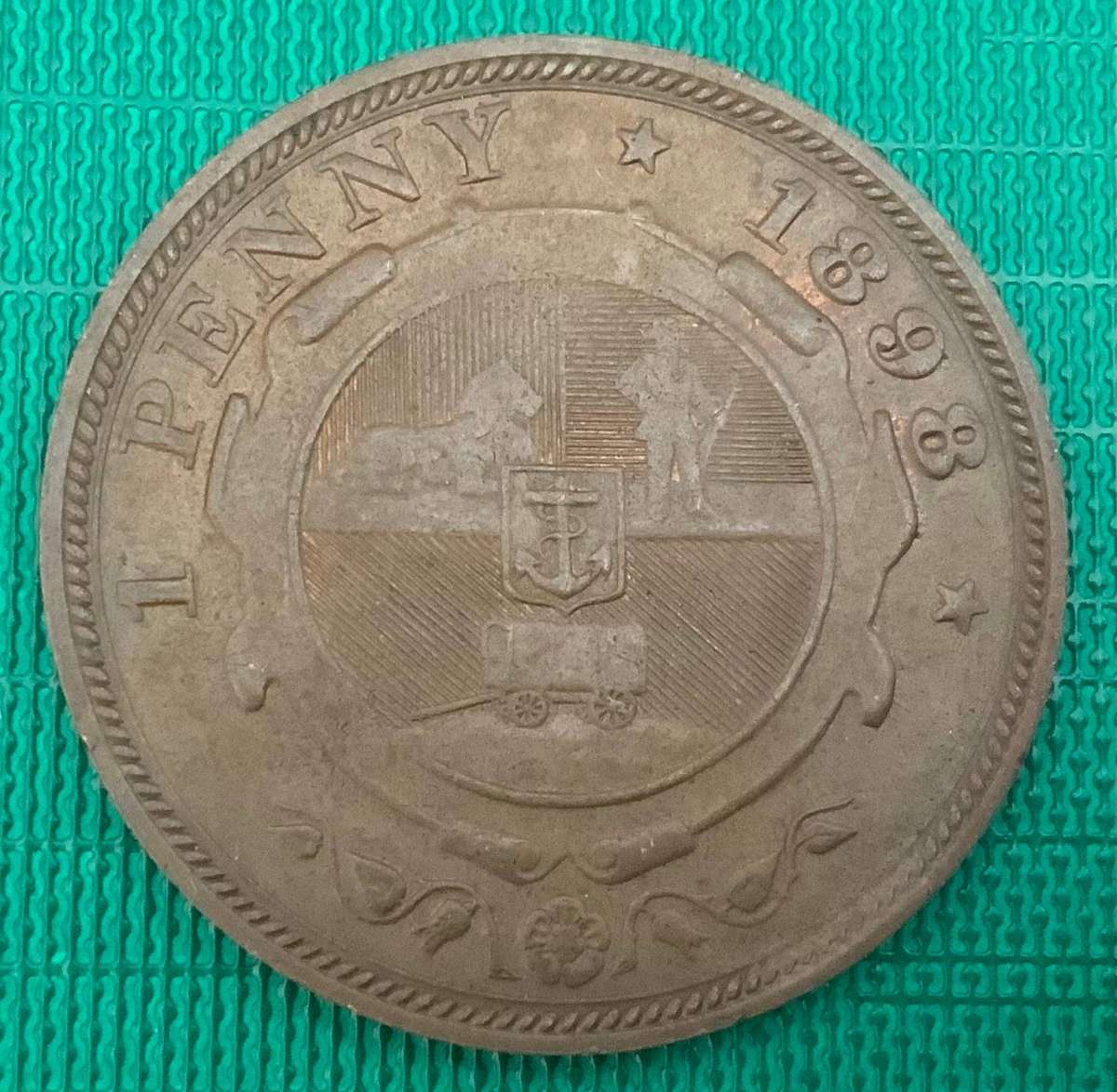 1898 ZAR 1 Penny