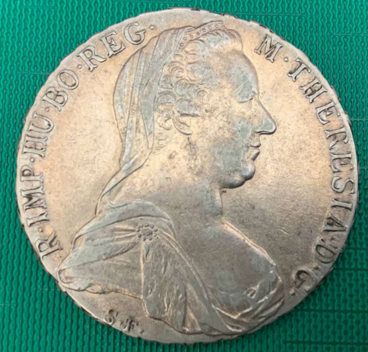 1780 Maria Theresa Thaler Silver Coin