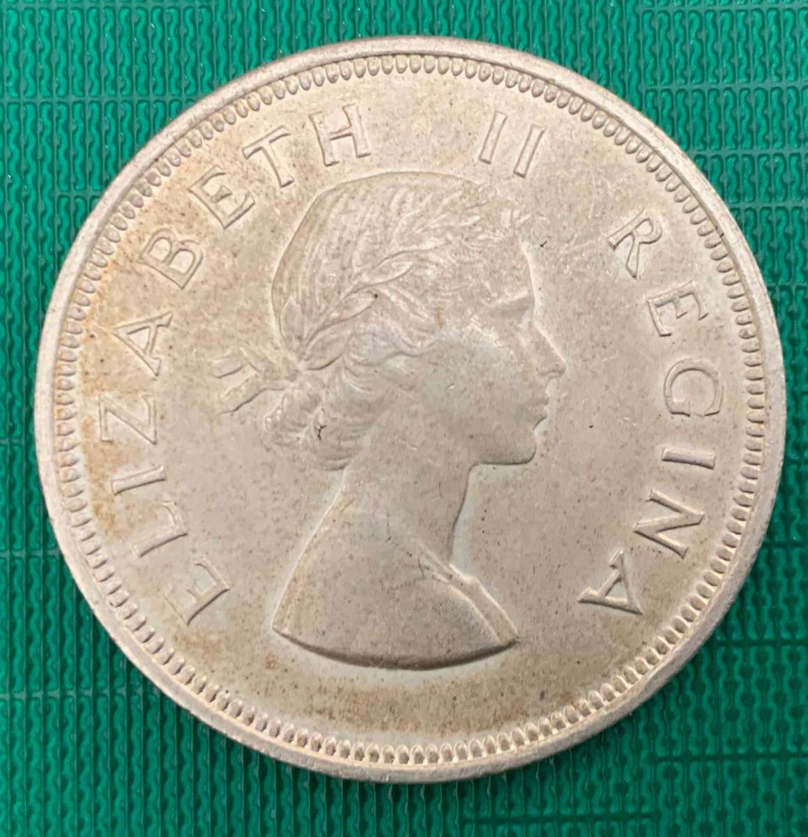 1954 South Africa 2½ Shilling coin