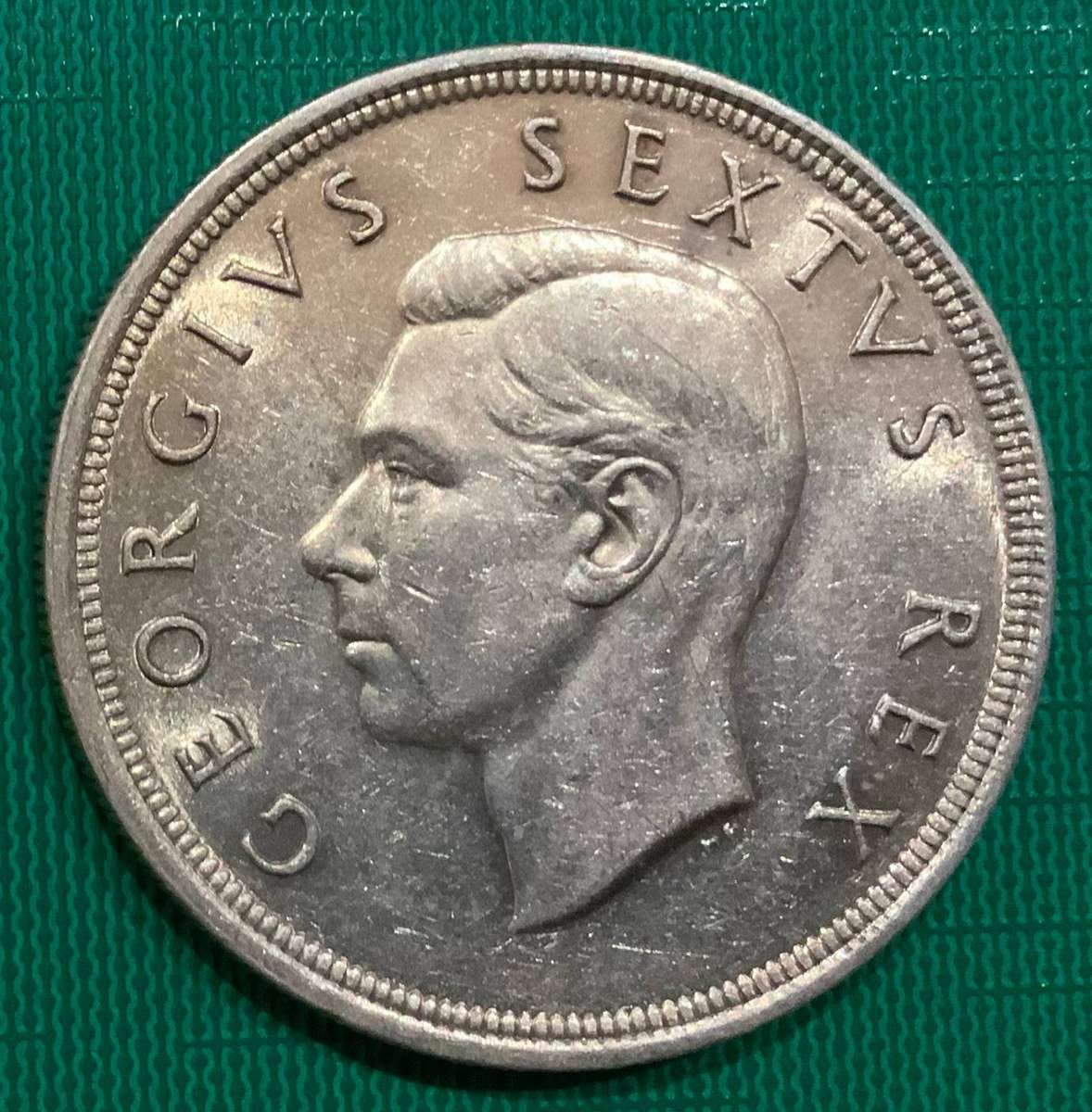 1948 South Africa 5 Shilling Coin