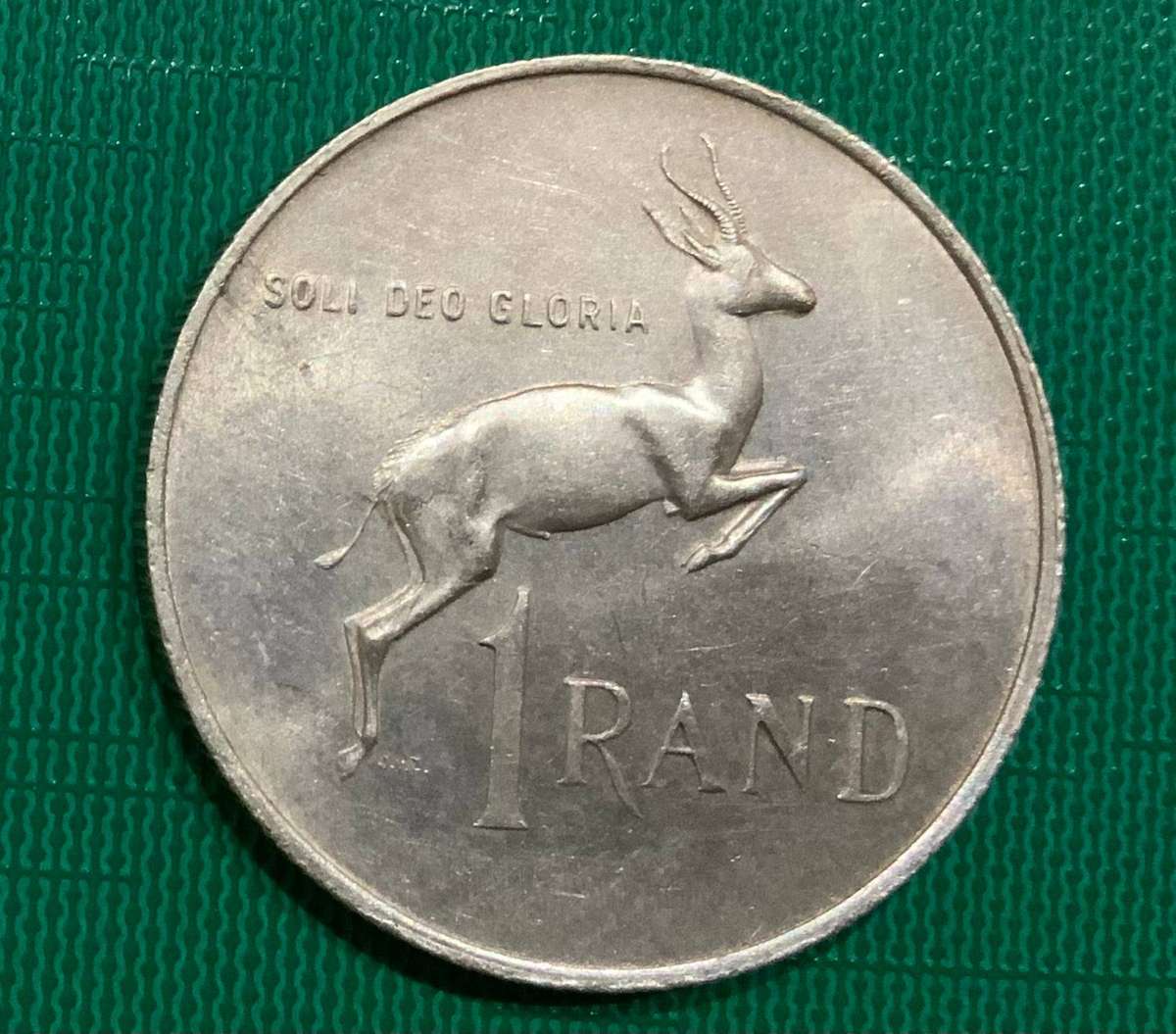 1967 South Africa One Rand Coin