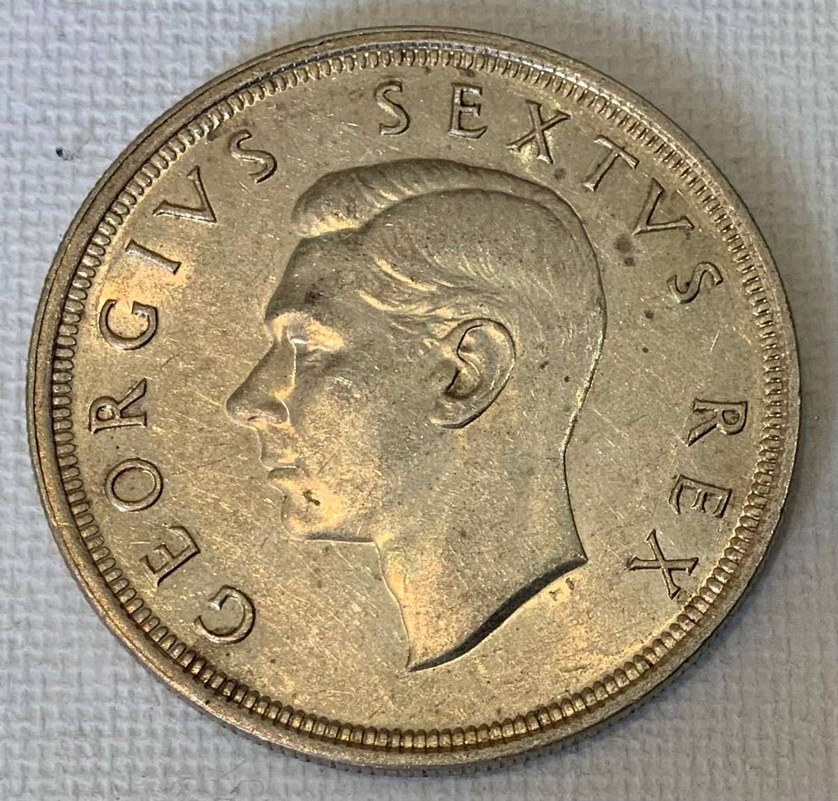 1948 South Africa 5 Shilling Coin