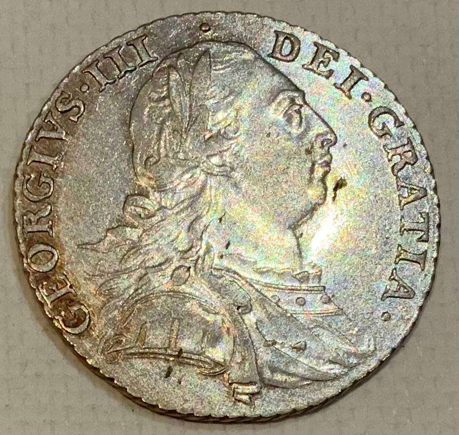 Great Britain 1787 George III 1 Shilling