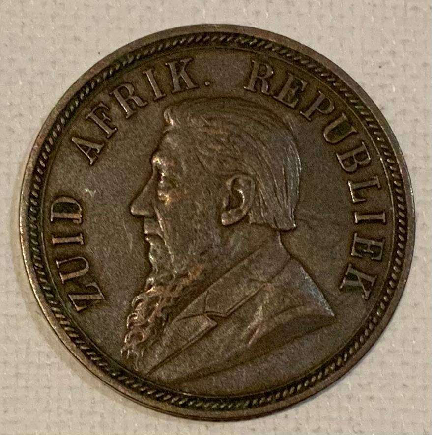 1892 ZAR 1 Penny