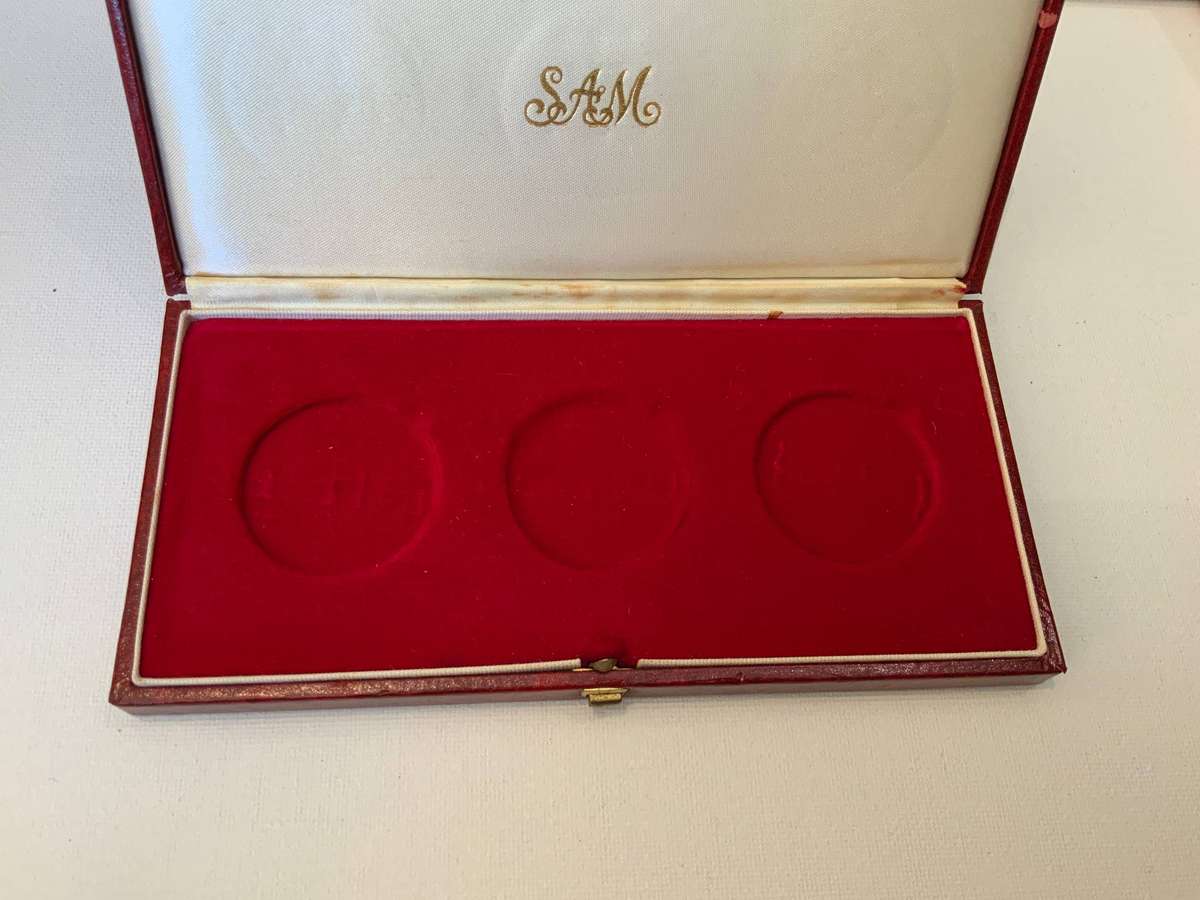 1979 Stellenbosch 300th Anniversary Medallions Set Box only - no Medallions