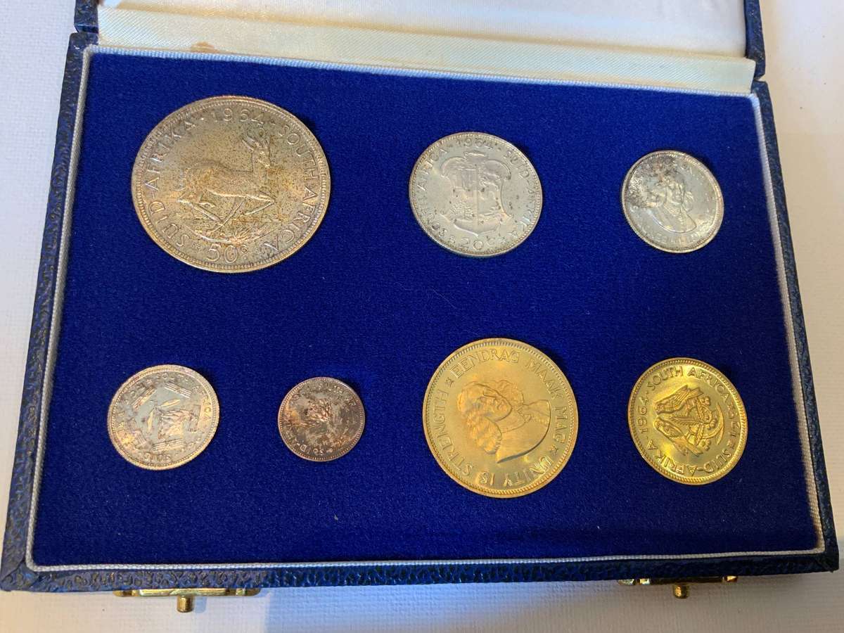 1964 South Africa Short Proof Set