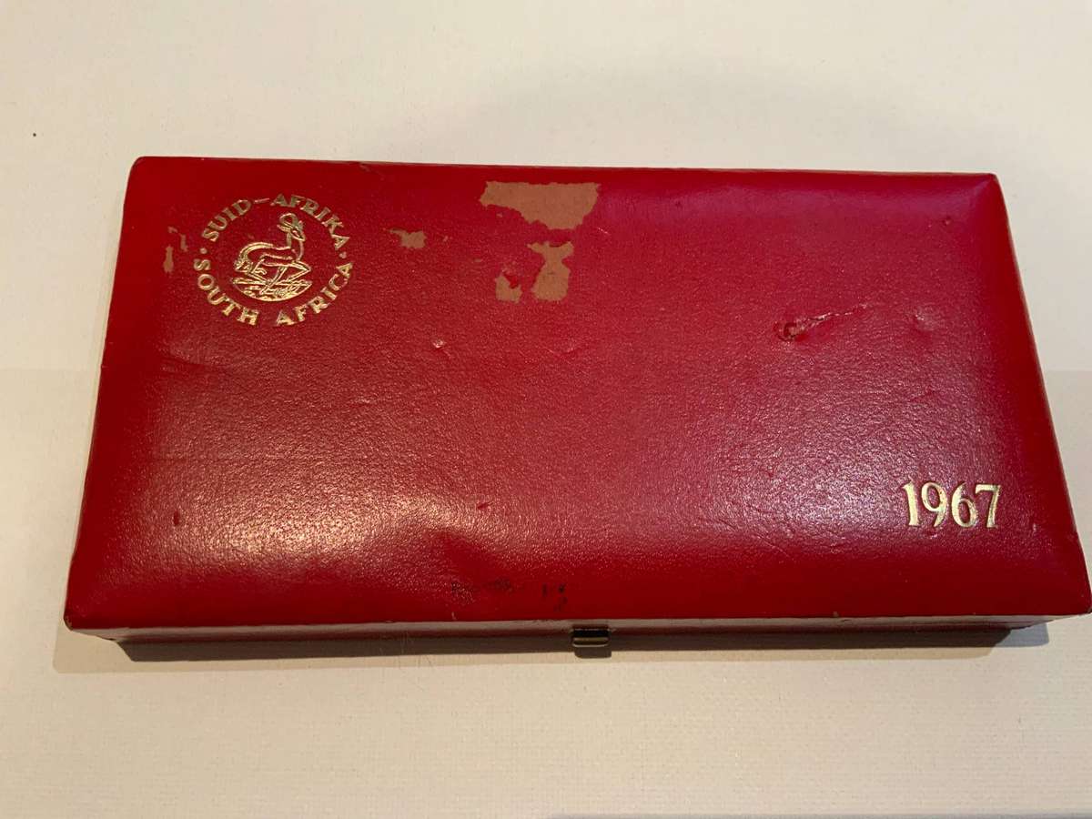 1967 RSA Long Proof Set with no Gold Coins
