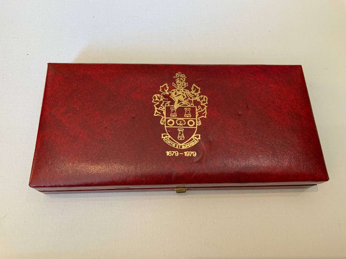 1979 Stellenbosch 300th Anniversary Medallions Set Box only - no Medallions