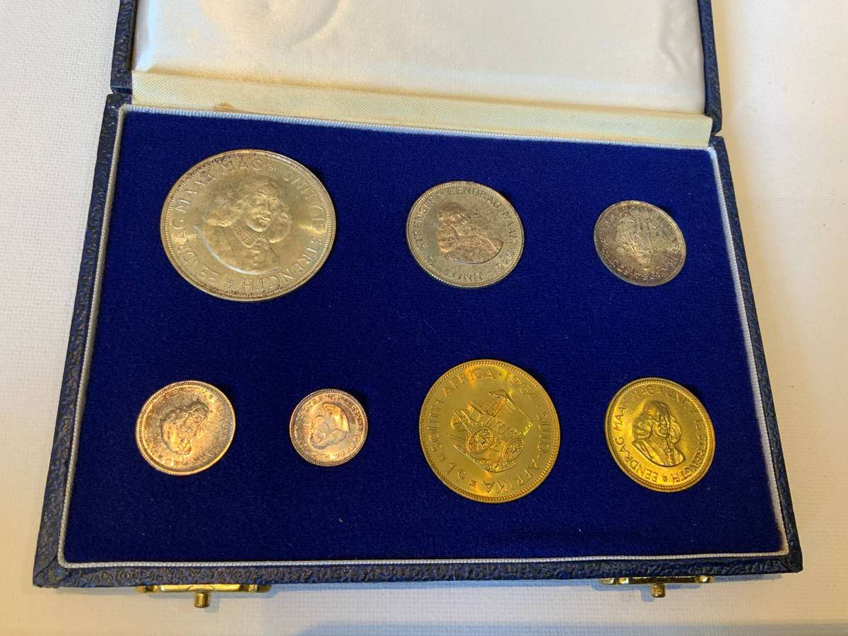 1964 South Africa Short Proof Set