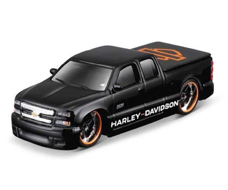 Maisto - 1:64 Harley-Davidson Custom 2004 Chevrolet Silverado SS