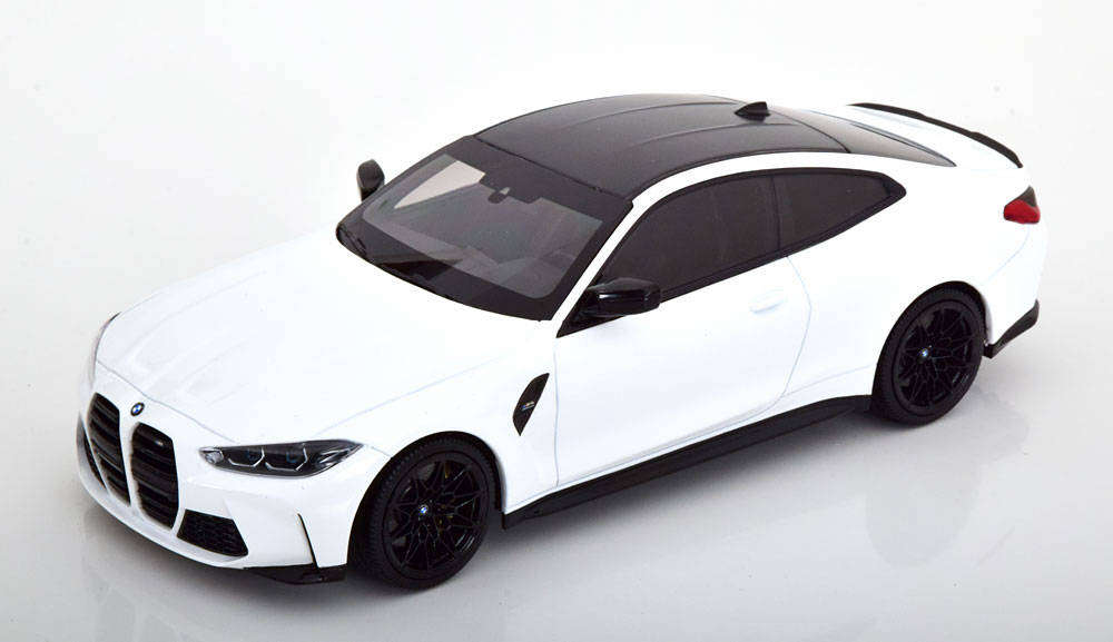 BMW M4 (G80) WHITE 1:18 by Minichamps - (Die cast) - LIMITED EDITION