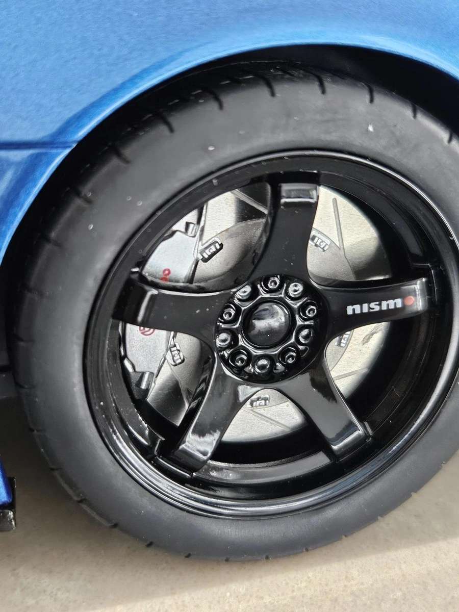 1:12 Nissan GT-R R34 Z-Tune Bayside blue metallic 2005 by OTTO mobile