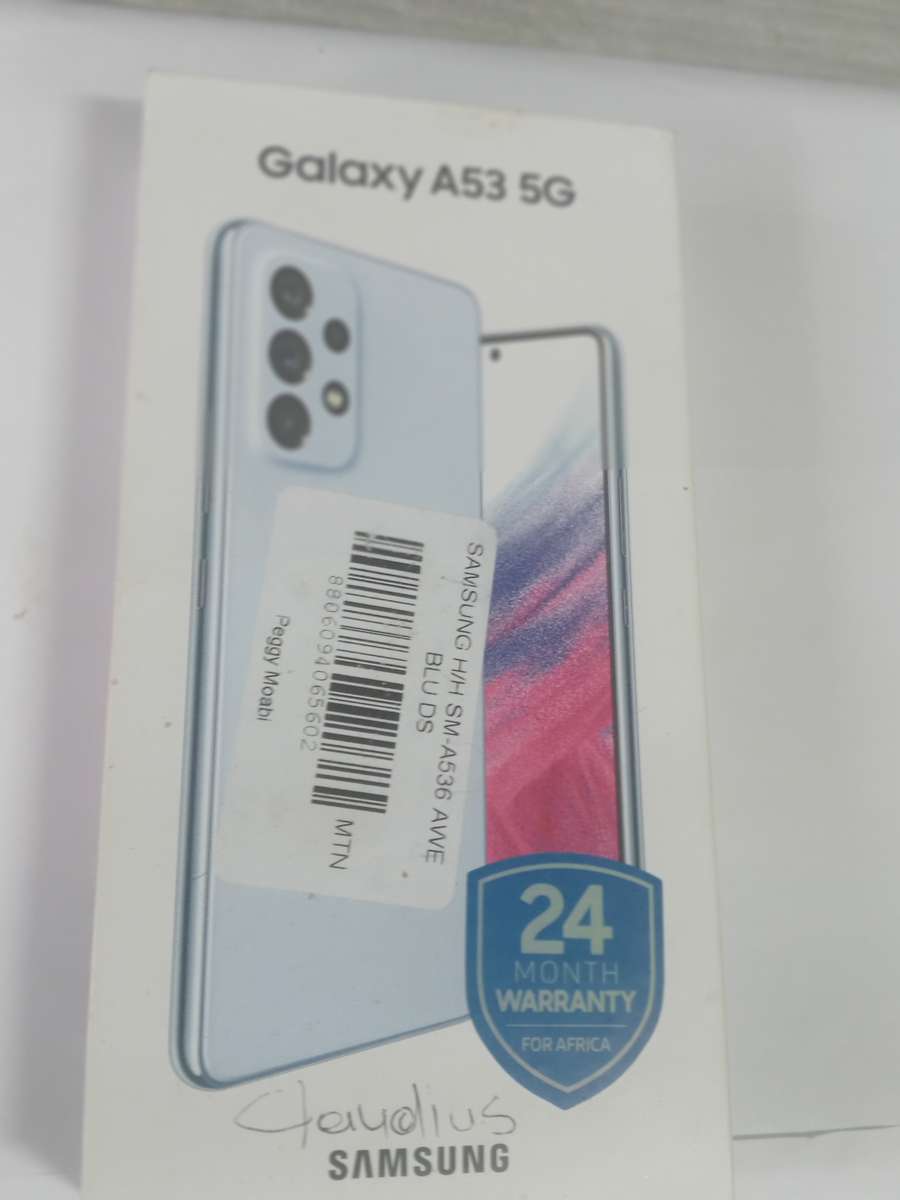 CELLPHONE FOR SALE - SAMSUNG GALAXY A53 - 5G - 128 gb - IMMACULATE ALMOST AS NEW USED CONDITION