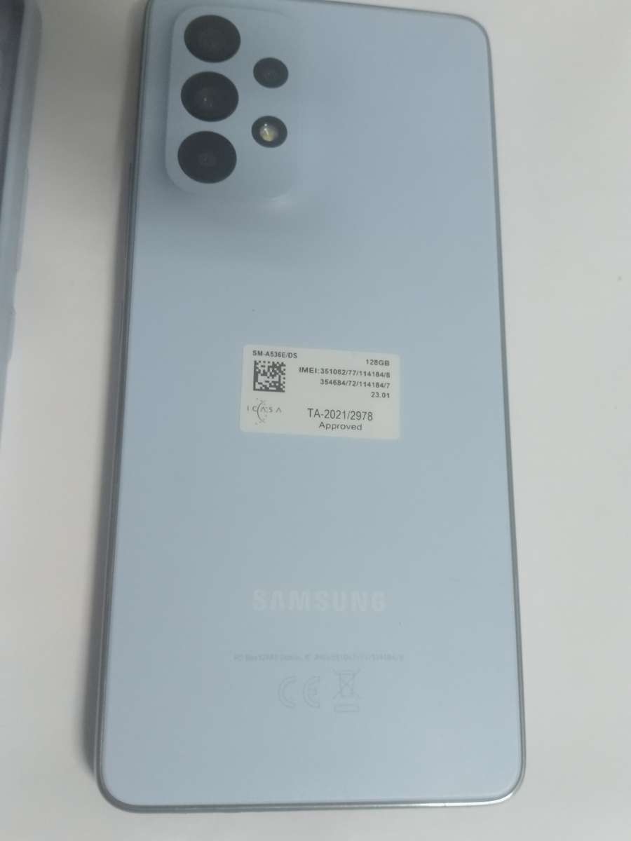 CELLPHONE FOR SALE - SAMSUNG GALAXY A53 - 5G - 128 gb - IMMACULATE ALMOST AS NEW USED CONDITION