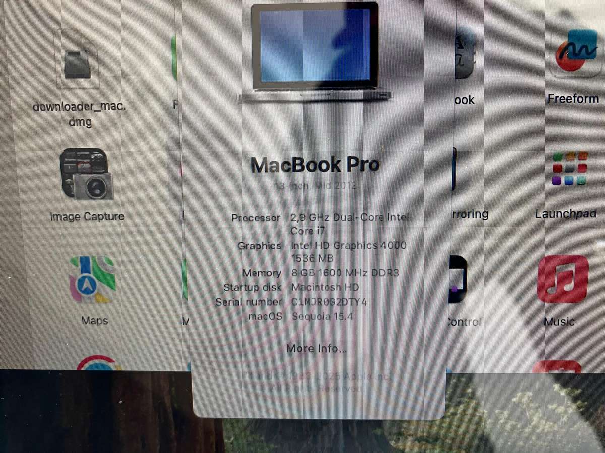 MacBook Pro late 2012