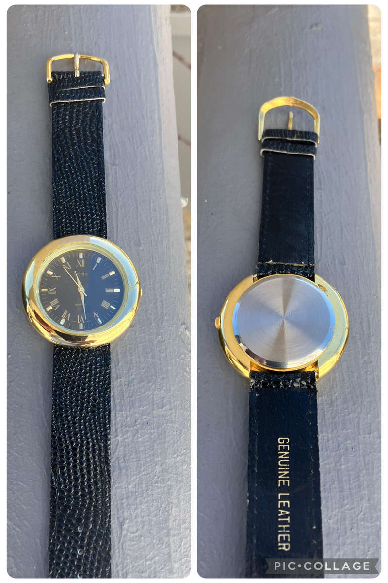Vintage sonic gold plated watch