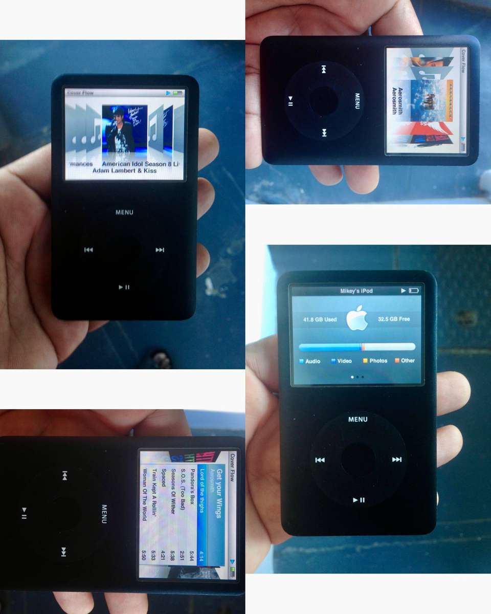Apple iPod Classic 80GB (Model A1238) 6th gen