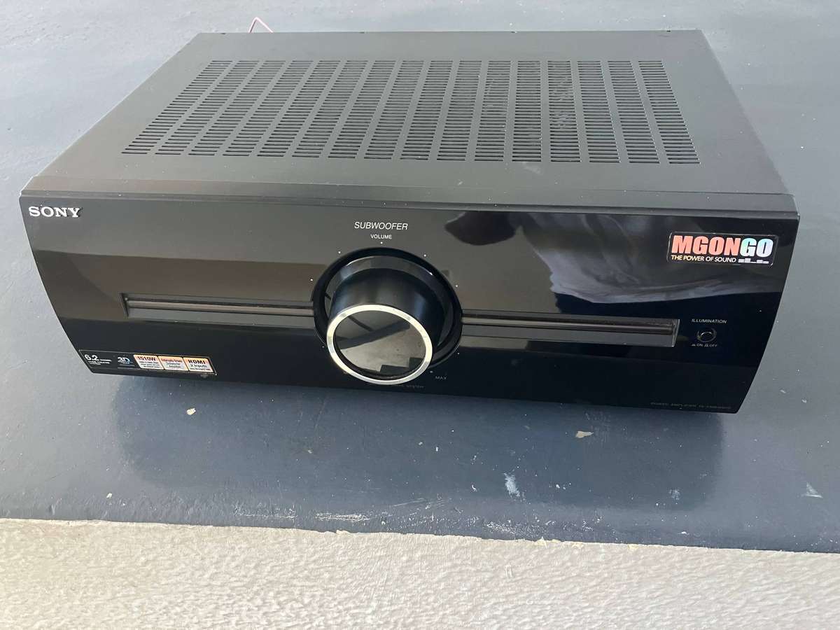 Sony MGONGO SUBWOOFER AMPLIFIER WITH DVD