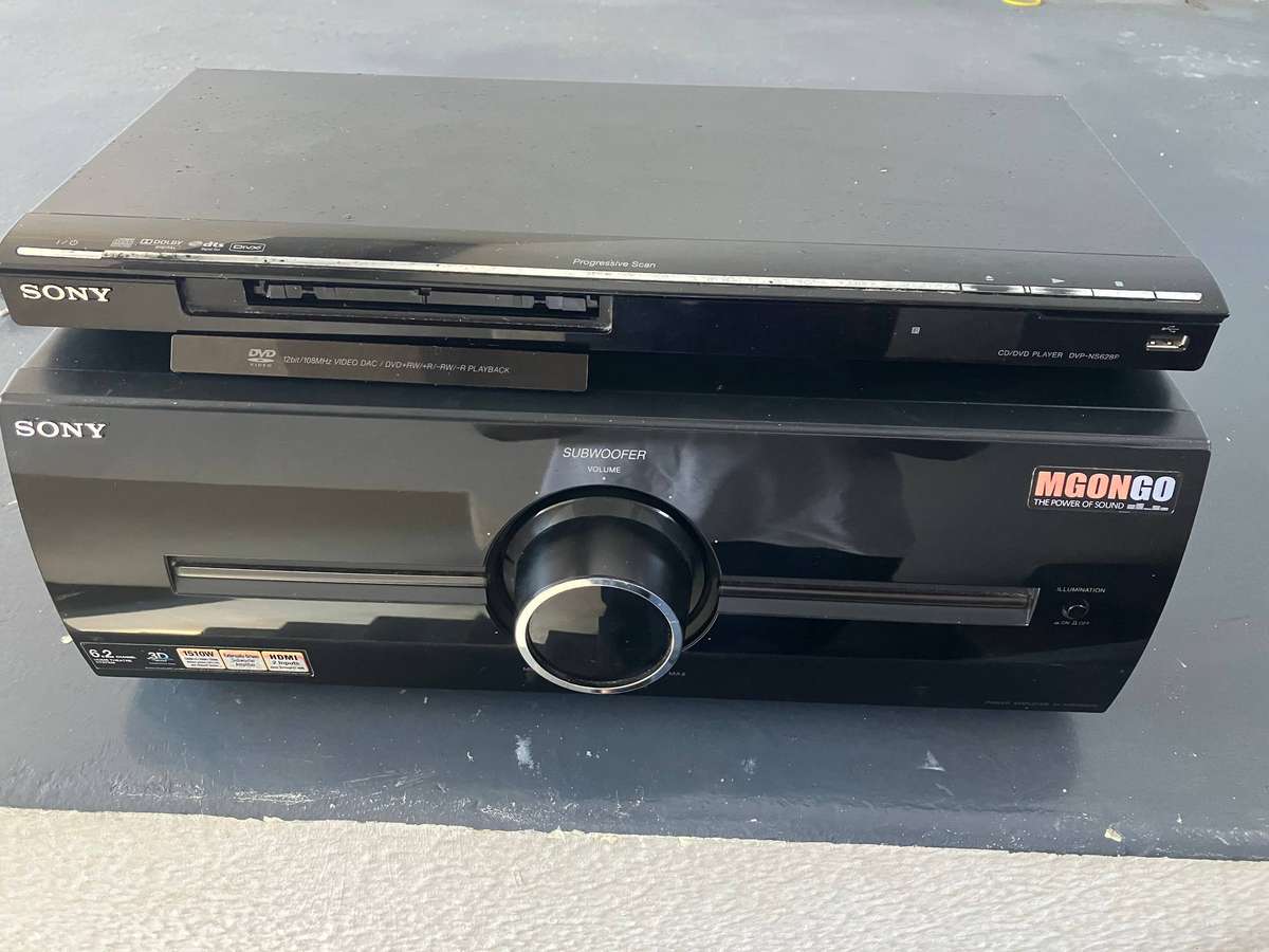 Sony MGONGO SUBWOOFER AMPLIFIER WITH DVD