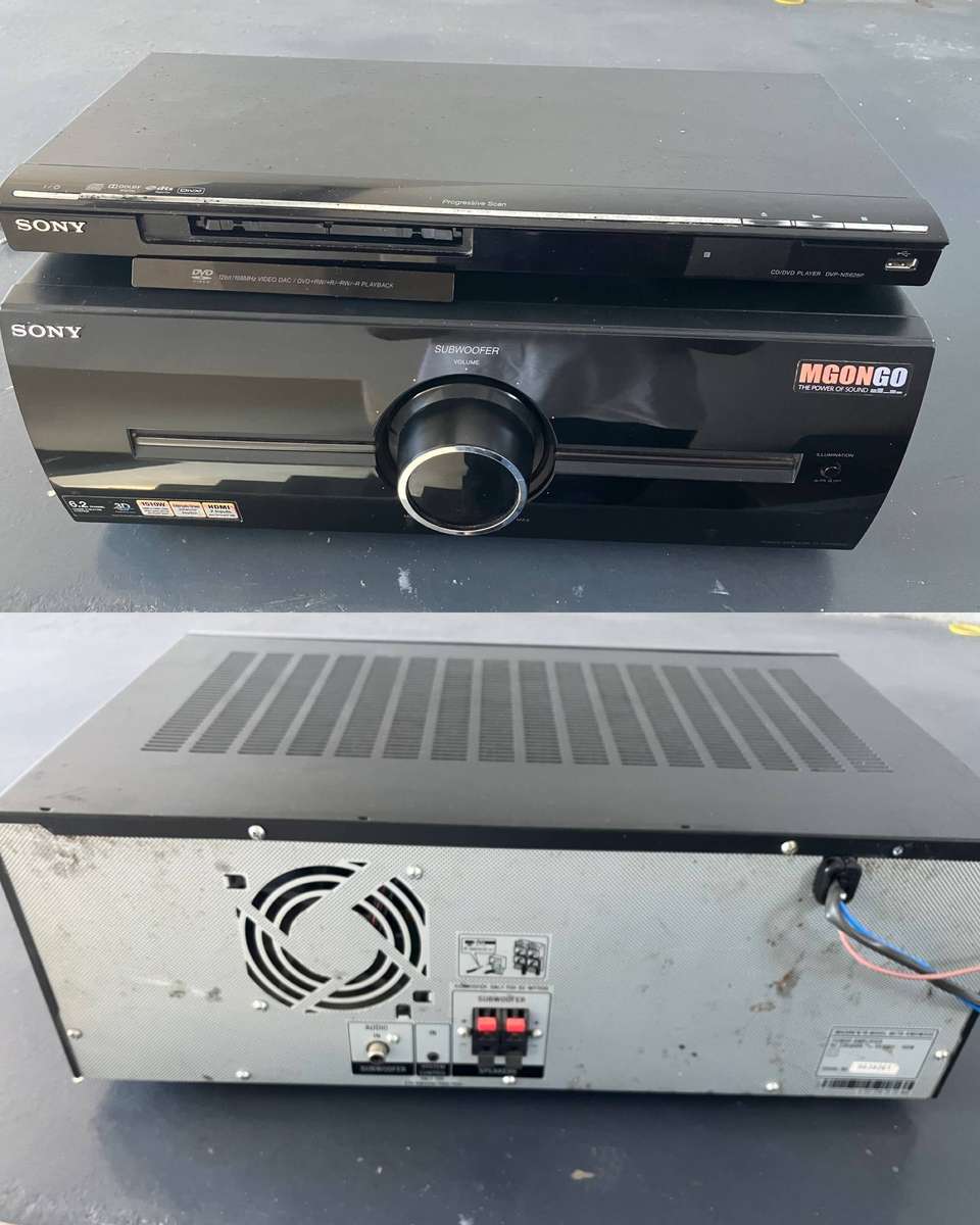 Sony MGONGO SUBWOOFER AMPLIFIER WITH DVD