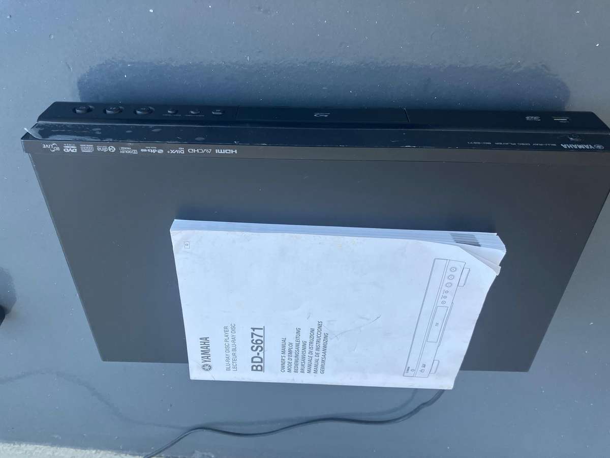 Yamaha 3D Blueray player BDS671