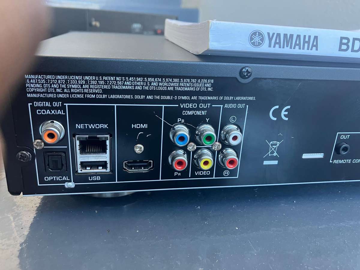 Yamaha 3D Blueray player BDS671